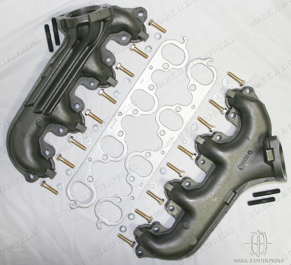 New 1968 to 1974 Lincoln Continental and Mark 460 CID Exhaust Manifolds 1-Pair - Image 1 of 2
