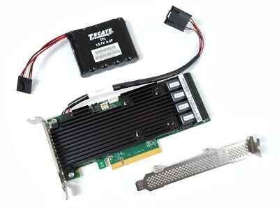 LSI Megaraid SAS 9361-16i SATA / SAS 2GB Controller RAID 12G PCIe x8 3.0 16port - Image 1 of 4