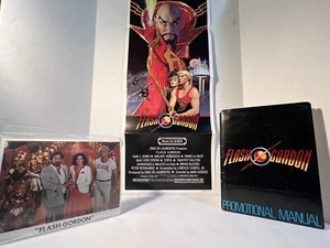 1980 FLASH GORDON Pressbook: 14x36 Vertical Poster & Sealed 8x10 Lobby Cards NM! - Picture 1 of 24