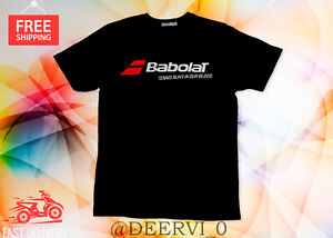 Babolat Logo Tennis Runs In Our Blood Men's T-Shirt S-5XL