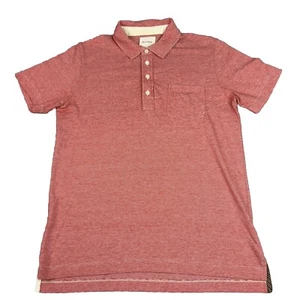 Billy Reid Poloshirt Golf Herren Medium Rosa Baumwolle Polyester Athleisure Hipster - Bild 1 von 10