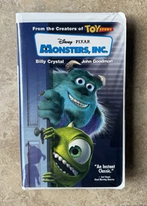 Monsters, Inc. Disney - Pixar VHS Animated Movie Tape EXC - Picture 1 of 5