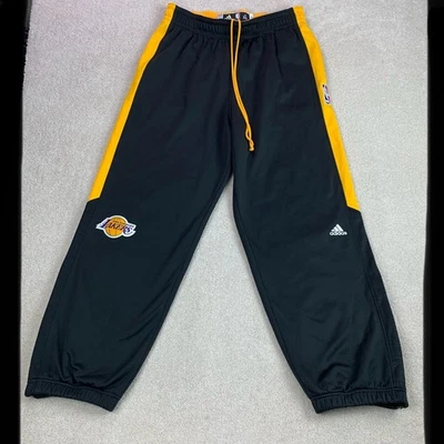 Lakers Team Issued Size XL +0 Kobe Bryant Era Pro Cut Jersey Warmup Pants - Image 1 of 4