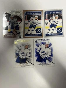 5x Alex Barre-Boulet Rookie Cards, Auto, #’d, Insert, Gold. - Bild 1 von 1