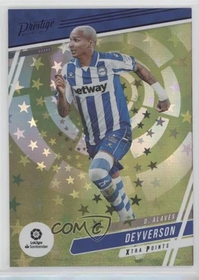 2020-21 Panini Chronicles Prestige La Liga Xtra Points Purple Astro Deyverson #7 - Image 1 of 2