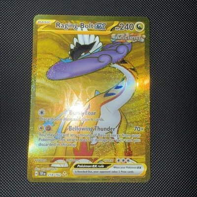 Raging Bolt EX 218/162 Sv05: Temporal Forces Hyper Rare Pack Fresh UK Seller  - Image 1 of 2