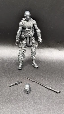 G.I. 2016 Figura Joe Snake Eyes v54 50 Aniversario Arashikage Clash Incompleta Foto 1 de 4