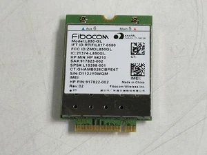 Fibocom L850-GL lt4210 917822-002 L15398-001 M.2 4G LTE WWAN Modul - Bild 1 von 6