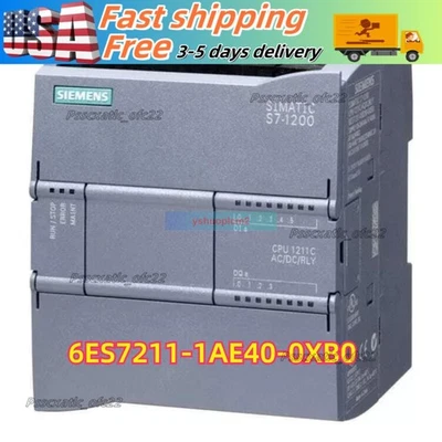 Novo Siemens 6ES7 211-1AE40-0XB0 SIMATIC S7-1200 CPU 1211C 6ES7211-1AE40-0XB0 - Imagem 1 de 4