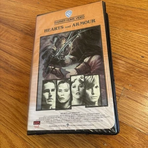 HEARTS AND ARMOUR VHS RARE CLAMSHELL WB KNIGHTS MIDDLE AGES - Picture 1 of 6