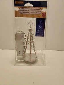Lemax LIGHTED SILHOUETTE TREE 2007 Parts Only Could Not Get It To Light Up - Picture 1 of 3