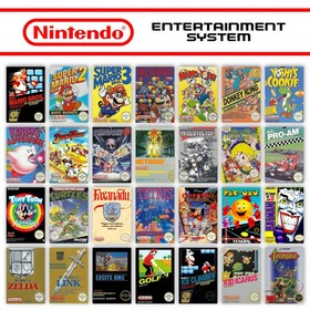 Nintendo NES Gioco a Scelta tra i Migliori Titoli Zelda Mario Kirby Cartucce