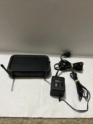 SHURE PGX4 H6 524-542 Mhz Wireless Receiver With Power Adapter Tested Works - Image 1 of 4
