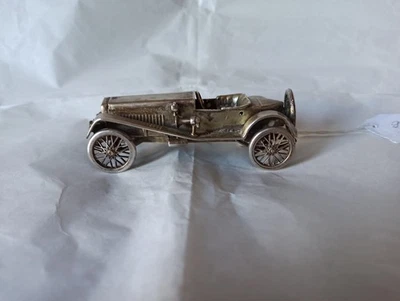Modellino macchina Hispano Suiza in argento - Immagine 1 di 4