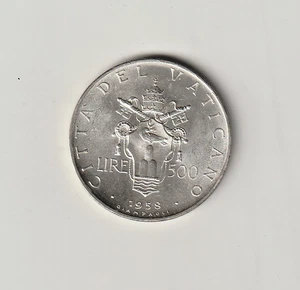 PIO XII 500 LIRE 1958 - Foto 1 di 2