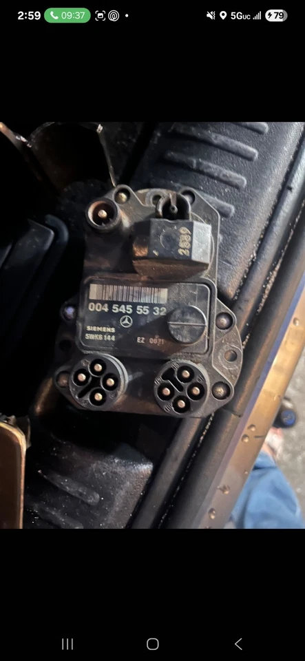 Mercedes W126 560 R107 560SL 004 545 55 32 Siemens ignition EZL 0021 1 Module  - Image 1 of 1
