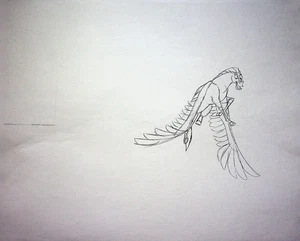 Disney's HERCULES 1996 Production Studio Copy PEGASUS Model Sheet Page #GB - Picture 1 of 2