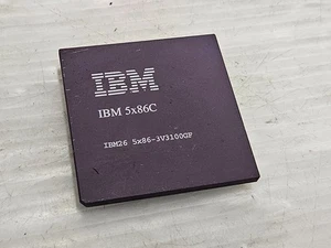 IBM 5x86C, 5x86-3V3100GF, 100MHz, Socket 3, 3.45V, Rare Vintage CPU, Working - Picture 1 of 2