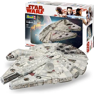 - Star Wars Millennium Falcon Han Solo Kit Di Montaggio, Multicolore, 1:72 Scale - Foto 1 di 12