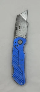 Gordon Folding Lock Back Utility Knife Blue - Picture 1 of 7