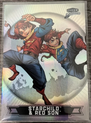 2025 Fleer Brilliants Superman - Starchild & Red Son #29 base - Image 1 of 2