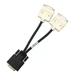 Genuine Hannstar E52534-D Y-Splitter Monitor Cable AWM 20276 DMS-59 to Dual DVI - Picture 1 of 6
