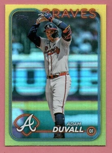 Adam Duvall, Atlanta Braves, 2024 Topps Update Gold Foil #US90 - Picture 1 of 1