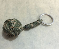  Keychain Key ring Paracord Emergency Survival Cord Ball Camping Kit