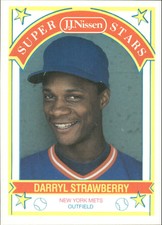 1989 Nissen #10 Darryl Strawberry 