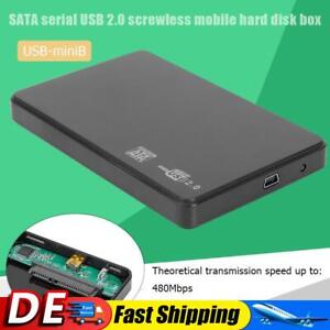 2.5 inch Hard Disk Enclosure SATA USB2.0 External Hard Drive SSD Case for Hot PC
