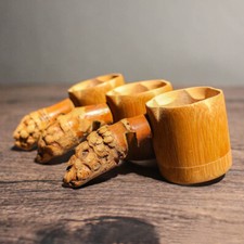 Infusore da tè vintage radice di bambù rete accessorio tè filtro per casa