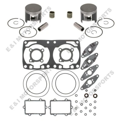 Arctic Cat F8 SPI Pistons Bearings Gaskets Top End Rebuild 2007 2008 2009 F 800 - Image 1 of 4
