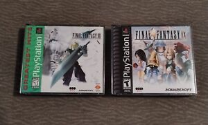 Final Fantasy VII 7 Lot (Sony PlayStation 1997) PS1 Final Fantasy 9 Squaresoft 