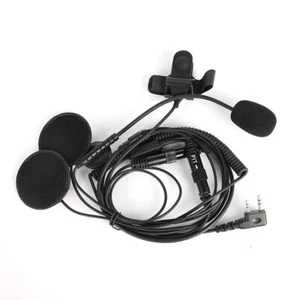 Casque Walkie Talkie 2 Pin PTT pour Kenwood/Baofeng Radio Two Way Radio - Zdjęcie 1 z 8