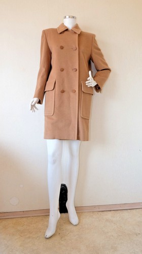 HERMÈS Cappotto da donna Hermes 100% capelli di cammello taglia 38