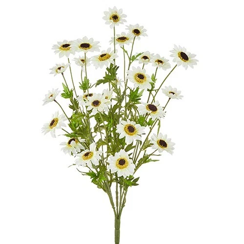 Raz Imports Black Eyed Susan Spray, Blanco - 25" (F3702109) Foto 1 de 1