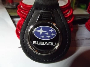 SUBARU Leather Key RING - Picture 1 of 1
