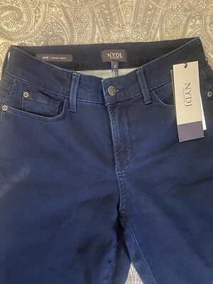 NYDJ Ami Skinny Jeans, Blue , XS (6 Uk) (2 NYDJ) New with tags - Image 1 of 4