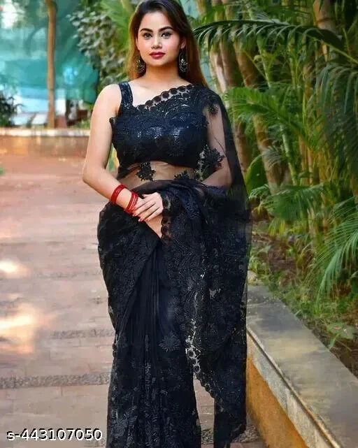 女式网纱丽独立衬衫 — 第 1/1 张图片