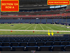 Deposit on 2 Front row Houston Texans tickets section 124 row A for 2024 season