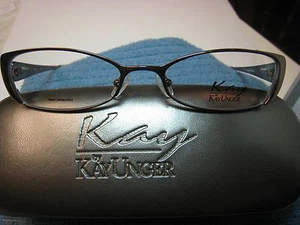 MARCO DE GAFAS KAY UNGER K506 BRN 50-17-135 CON ESTUCHE AUTÉNTICO - Imagen 1 de 6
