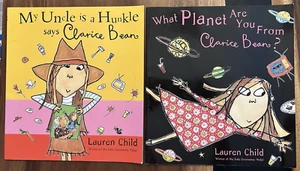 (2) My Uncle is a Hunkle, What Planet Are You From CLARICE BEAN by Lauren Child - Imagen 1 de 3