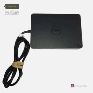 DELL K17A BUSINESS DOCK WD15 USB-C 4K DOCKING STATION PORT REPLICATOR NO PSU - Picture 1 of 4