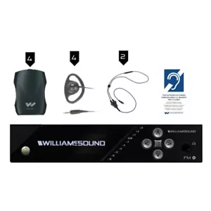 Williams Sound FM Plus Large-area Dual FM and Wi-Fi Assistive Listening System - Picture 1 of 1