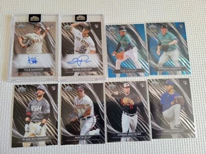 2024 Topps Chrome Black Baseball 8 Card Lot Castillo Numbered Harrison Auto  - Bild 1 von 2