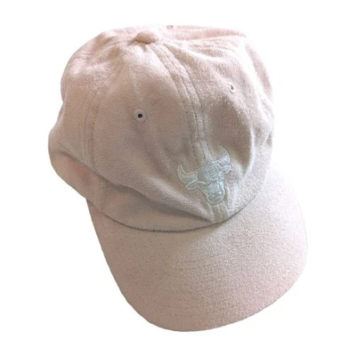 Chicago Bulls NBA Mujer Rosa Gamuza Ajustable Sombrero Michelle & Ness Nostalgia Co Foto 1 de 4