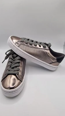 Tênis Superdry Skater elegante baixo profissional estanho Reino Unido tamanho 3 Novo na caixa - Imagem 1 de 4