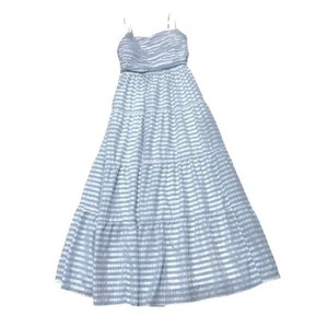 👗⚓ CHELSEA28 Maxikleid blau weiß gestreift | Preppy Academia Chic | Gr. M ✨ Zustand - Bild 1 von 4