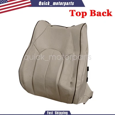 Cubierta trasera de cuero perforada gris para Chrysler Pacifica 17-19 lado del conductor Foto 1 de 4