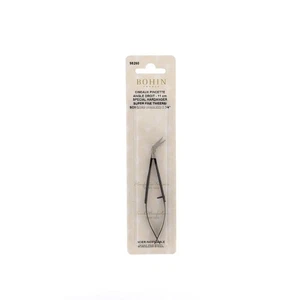 Bohin Hardanger Embroidery Super Fine 11cm (4.34") Tweezer Scissors 2.75 Angled - Imagen 1 de 1